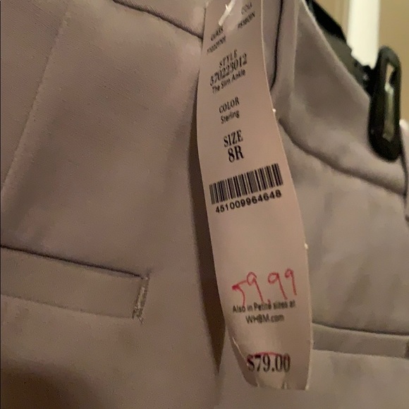 WHBM Stretch Slim Ankle Pants - Picture 5 of 5